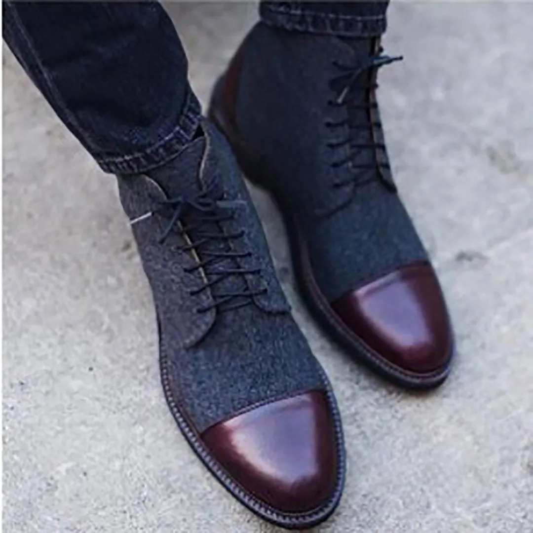 Coloured Men's Boots