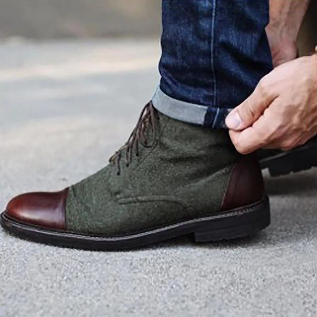 Coloured Men's Boots