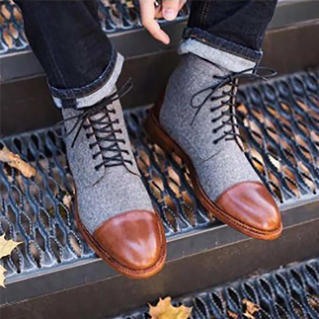 Coloured Men's Boots