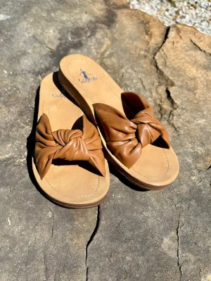 Corkys "Sea La Vie" Sandal in Cognac