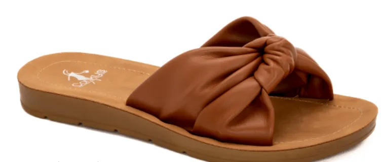 Corkys "Sea La Vie" Sandal in Cognac