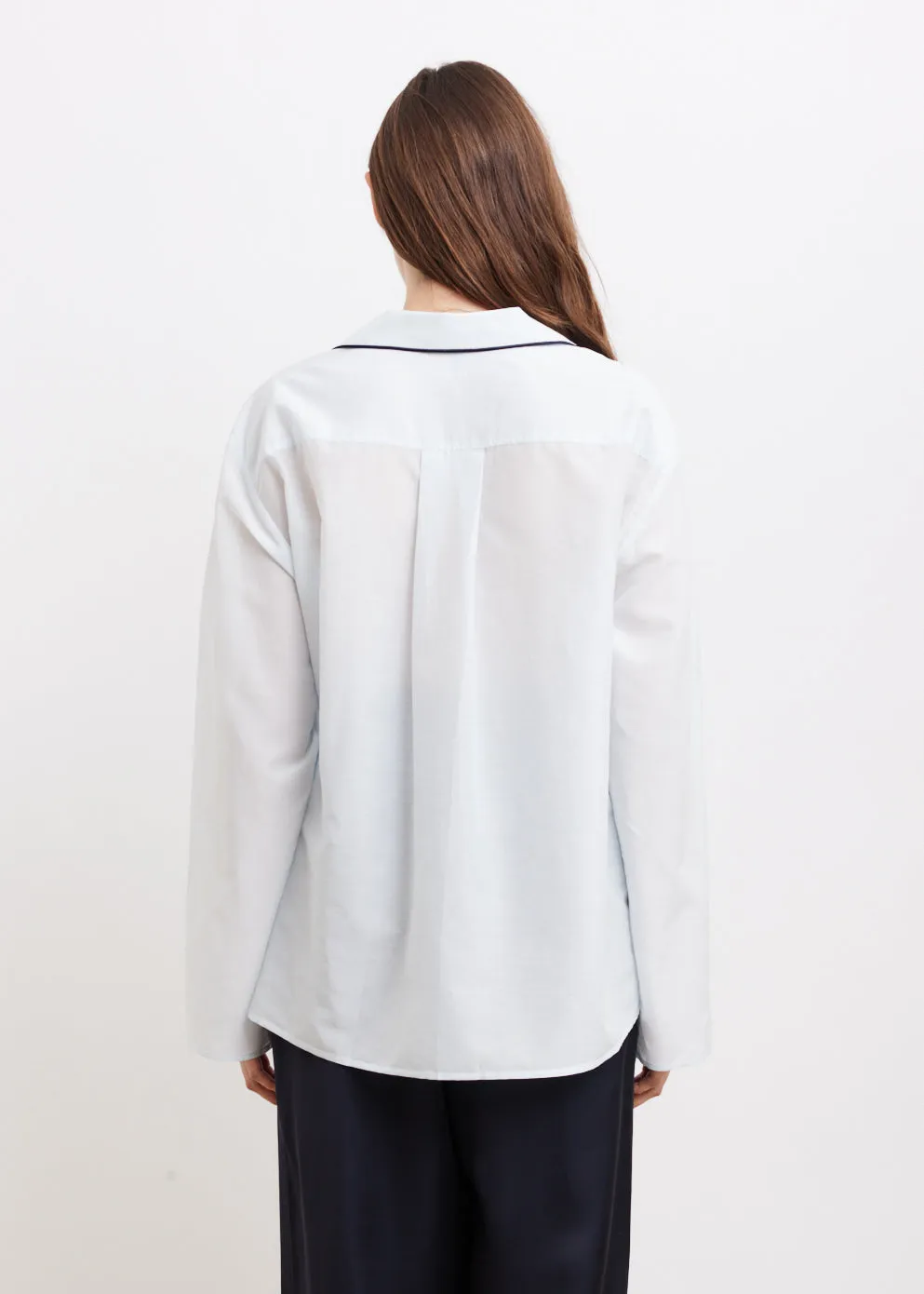 Cotton Silk Pj Blouse