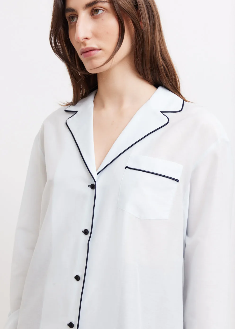 Cotton Silk Pj Blouse