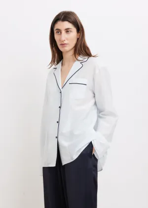 Cotton Silk Pj Blouse