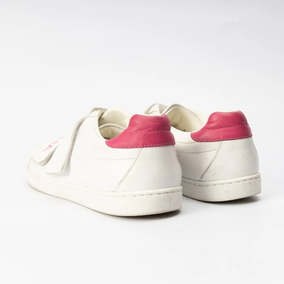 Dolce & Gabbana Leather Logo Velcro Straps Sneakers