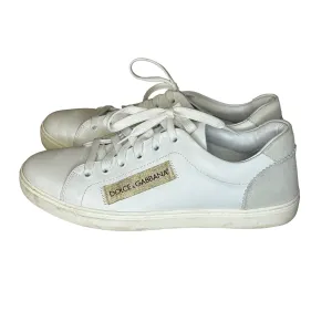 Dolce and Gabana White Sneakers