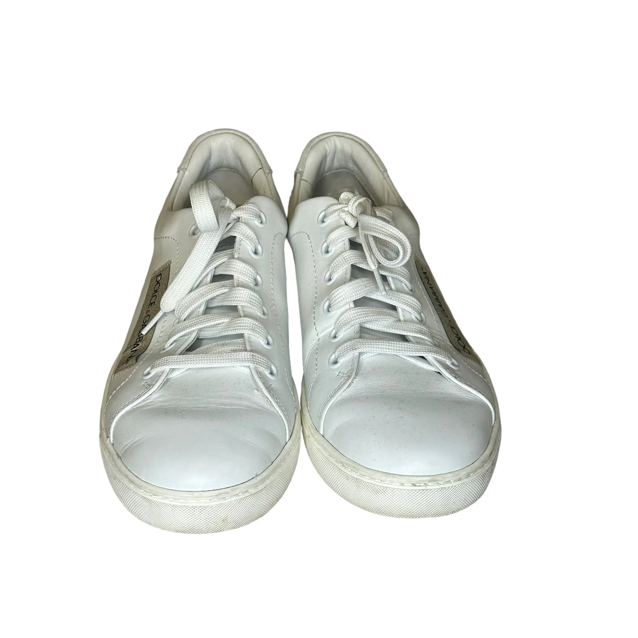 Dolce and Gabana White Sneakers