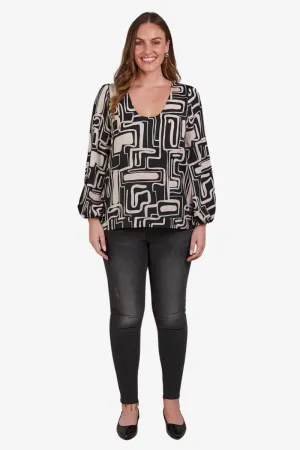 Eb & Ive - Elsie Top - Geo