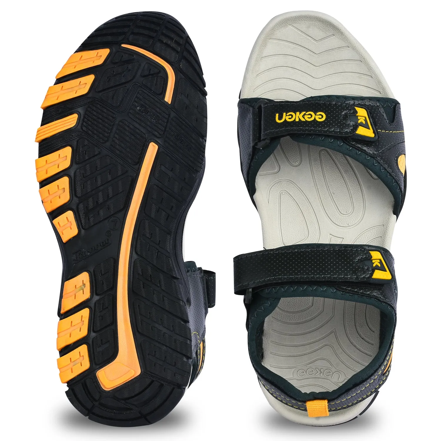 Eeken ESDGO4503 Green Stylish Lightweight Dailywear Sports Sandals For Men