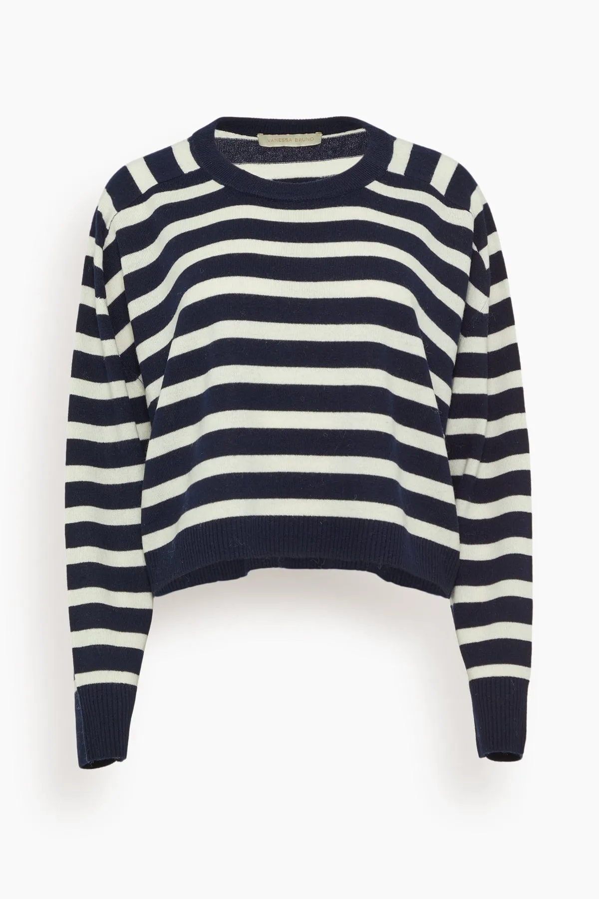 Eglantine Sweater in Marine/Ecru