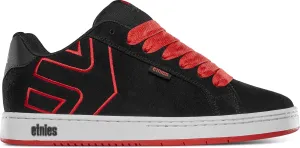 Etnies Men's Low-Top Sneakers Skate Shoe, Black Red, 8.5