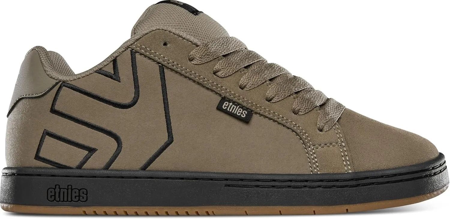 Etnies Men's Low-Top Sneakers Skate Shoe, Warm Grey Black, 5