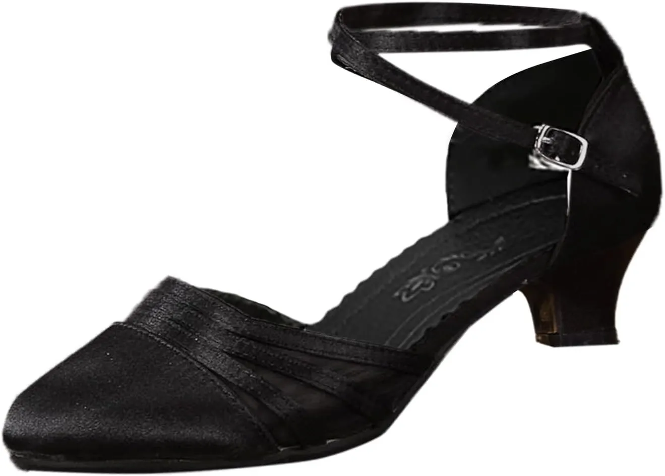 Fashion Design Handmade Latest Latin Dance Shoes For Ladies (3.5cm) Wedge Sandals for Women Wide Width