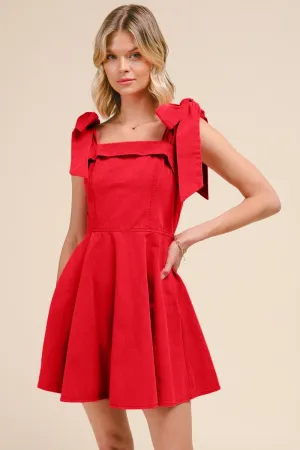 FIT AND FLARE DRESS