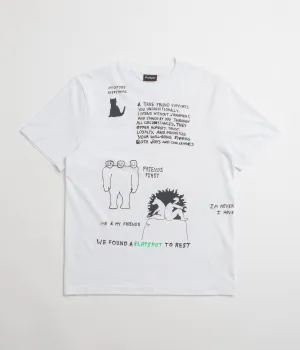 Flatspot FS Is My Happy Place T-Shirt - White