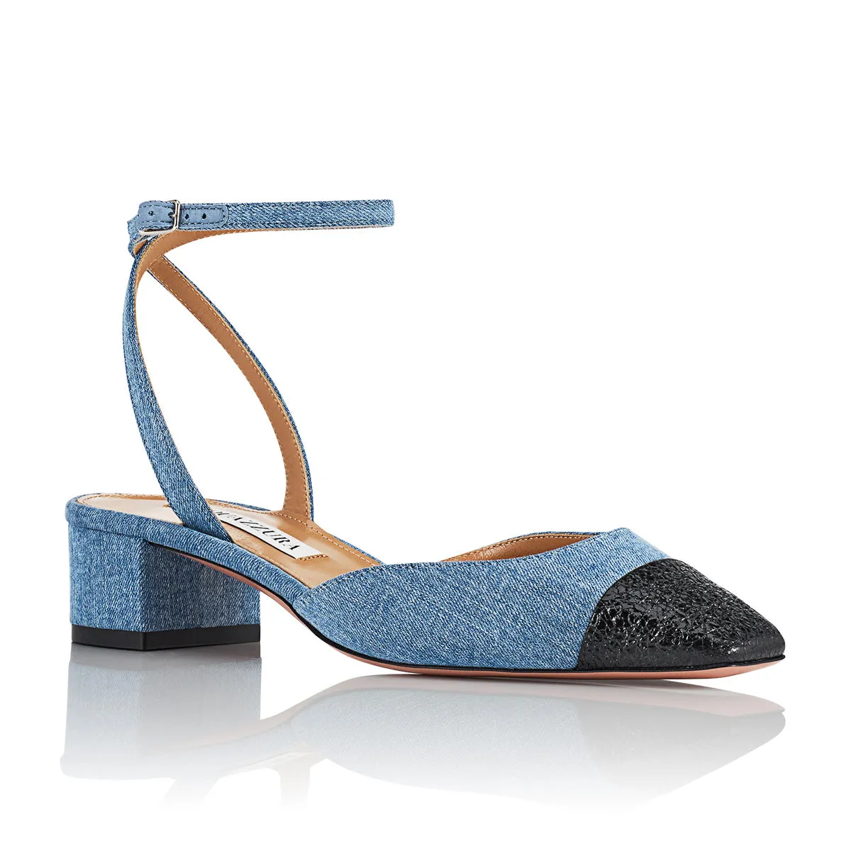 French Flirt Denim Pump 35