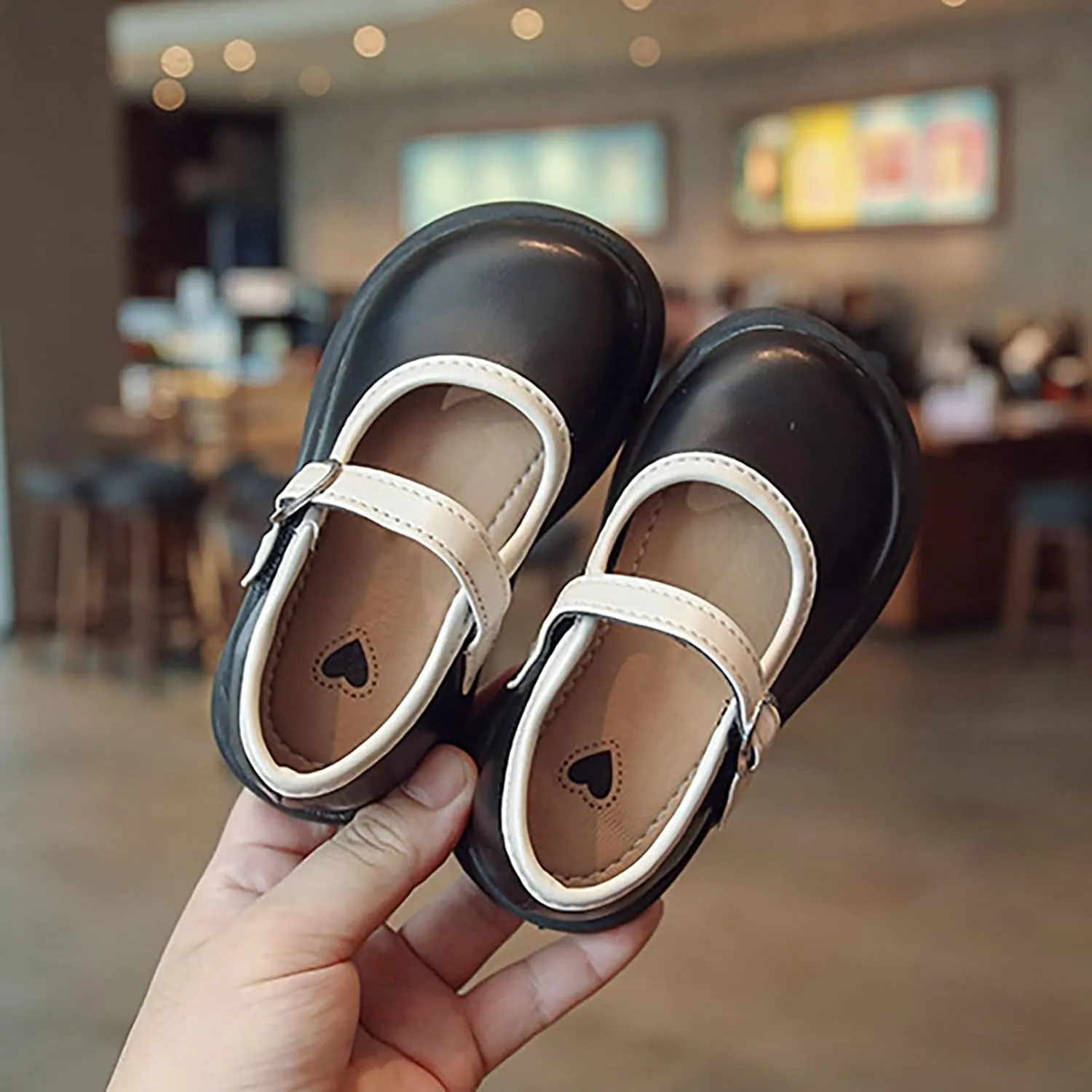 Girls Mary Jane Dress Shoes Toddler Flower Girl Shoes Little Girls School Oxford Flats for Wedding Party Shoes