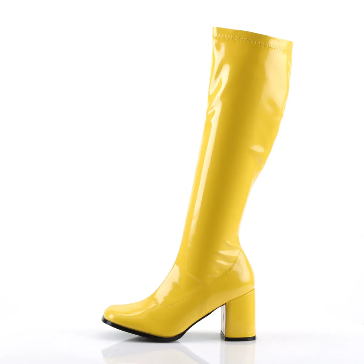 GOGO-300 Funtasma Yellow Fancy Dress Women's Boots (Fantasy Footwear)