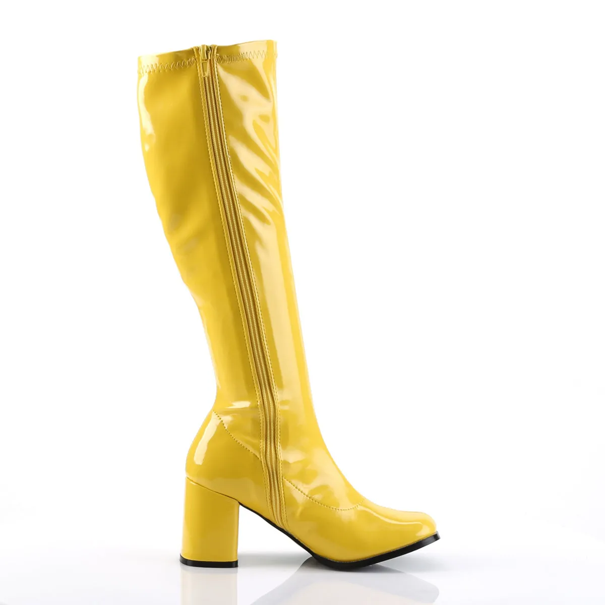 GOGO-300 Funtasma Yellow Fancy Dress Women's Boots (Fantasy Footwear)