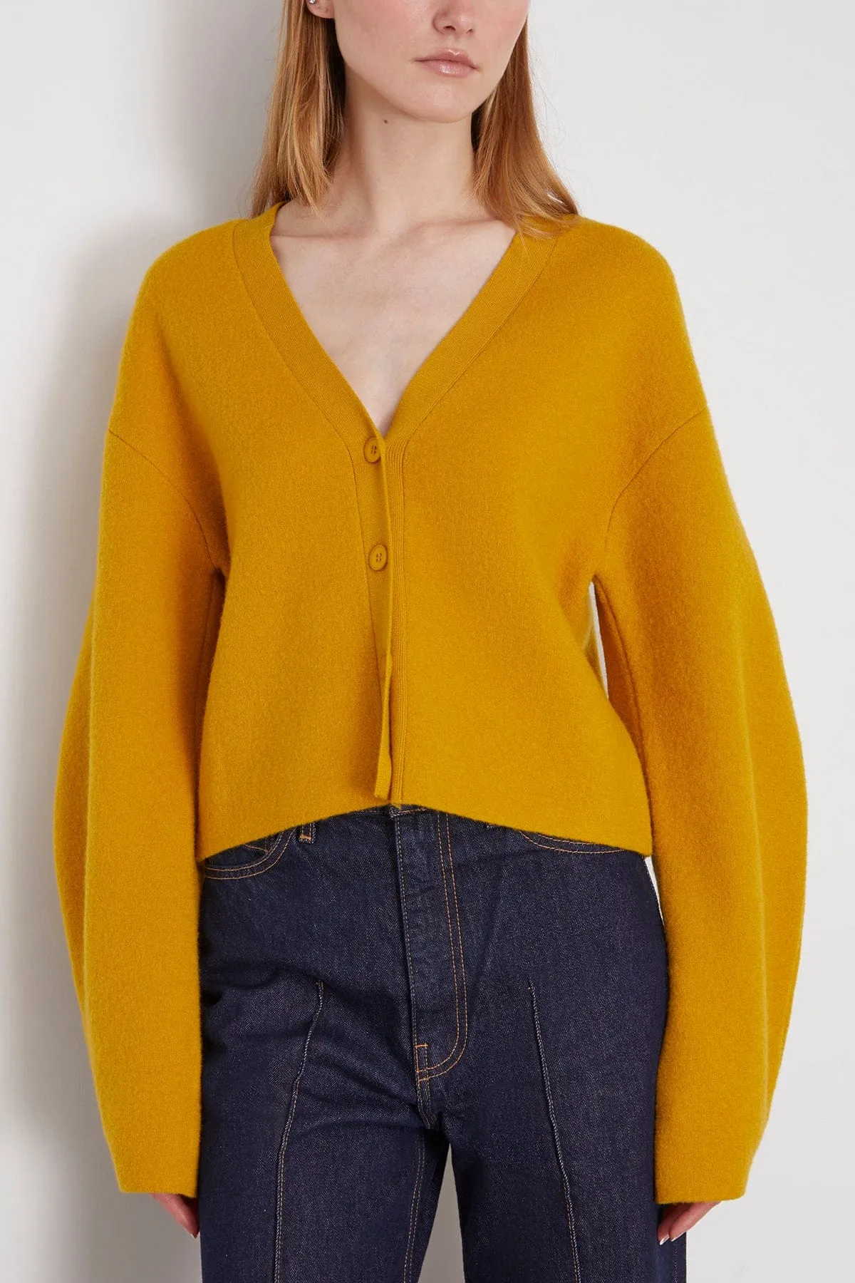 Hadley Cardigan in Turmeric