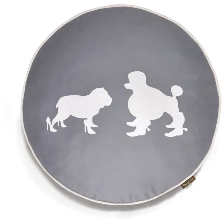 HEELS & BOOTS WHITE DOG BED
