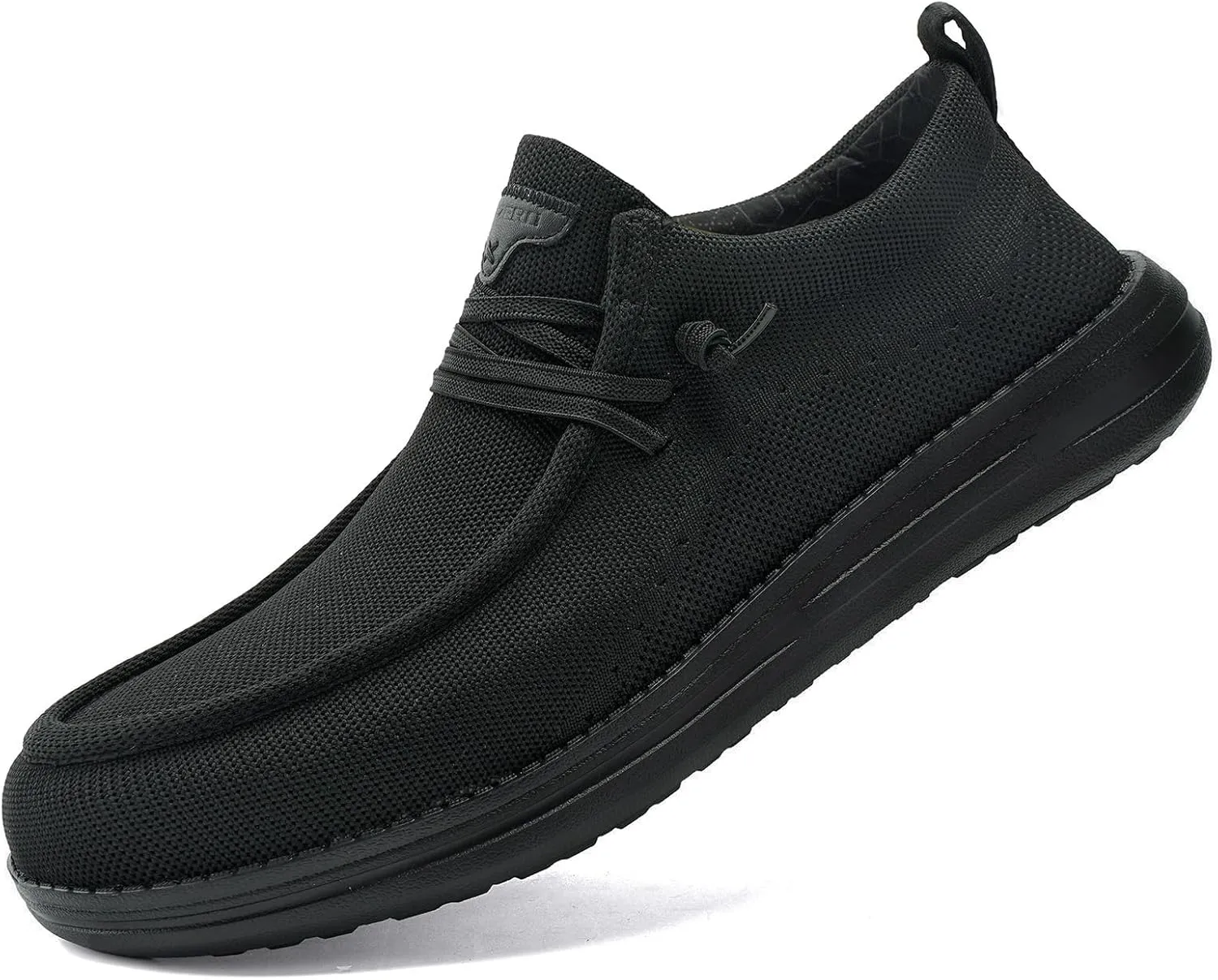 ITAZERO Men's Wide Toe Box Mesh Shoes Business Casual Wide Width Walking Shoes with Arch Support Insole for Plantar Fasciitis
