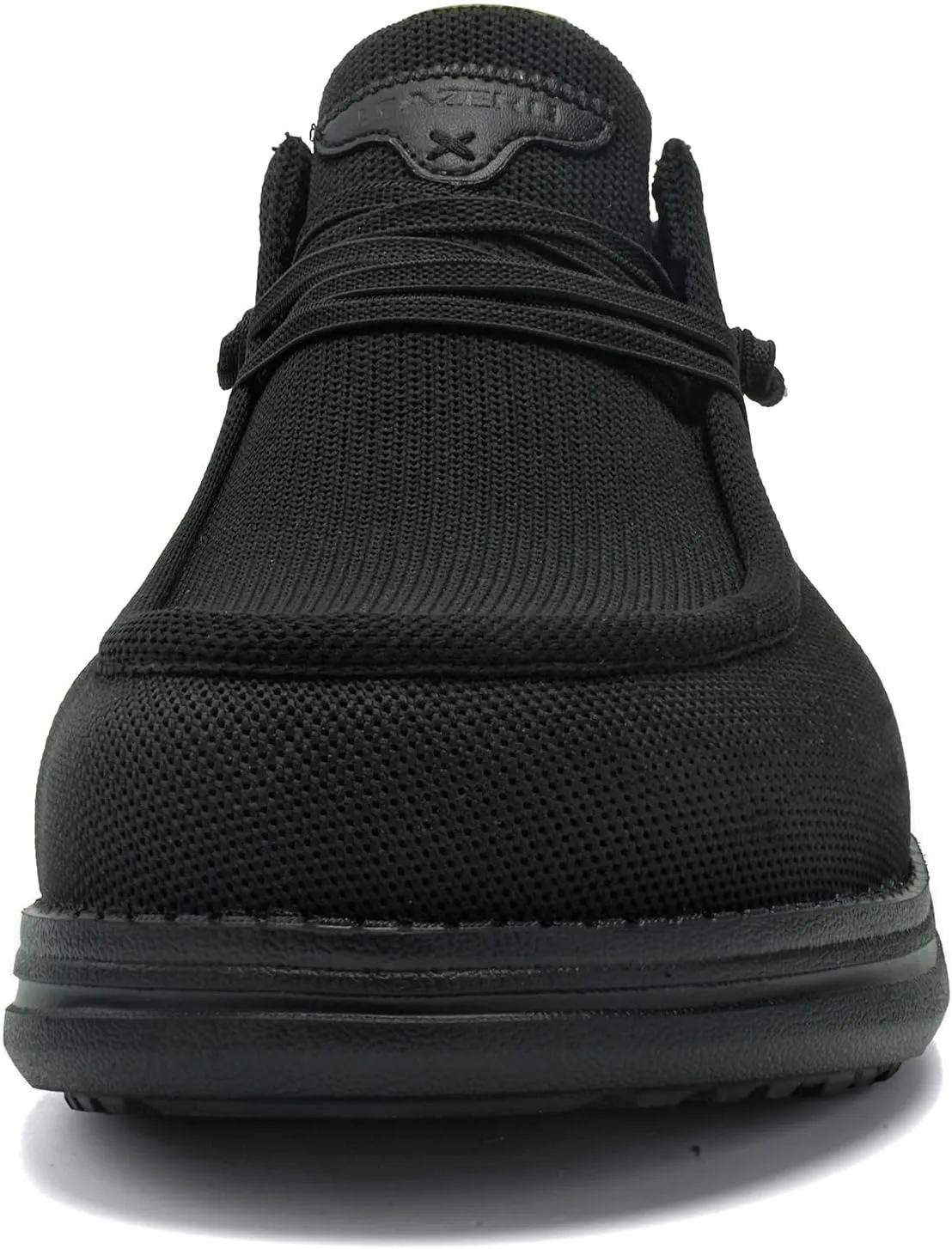 ITAZERO Men's Wide Toe Box Mesh Shoes Business Casual Wide Width Walking Shoes with Arch Support Insole for Plantar Fasciitis
