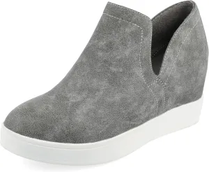 Journee Women's Cardi Sneaker Wedge