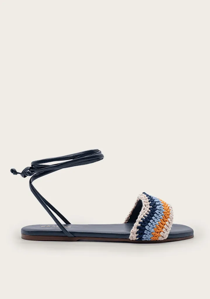 Kaanas Lantana Crochet Flats