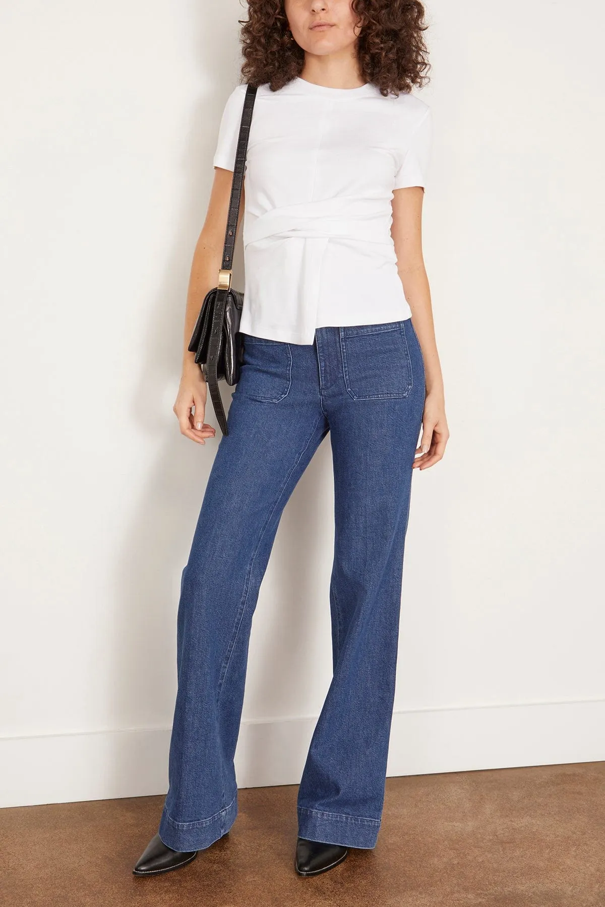 Kelsey Top in Optic White