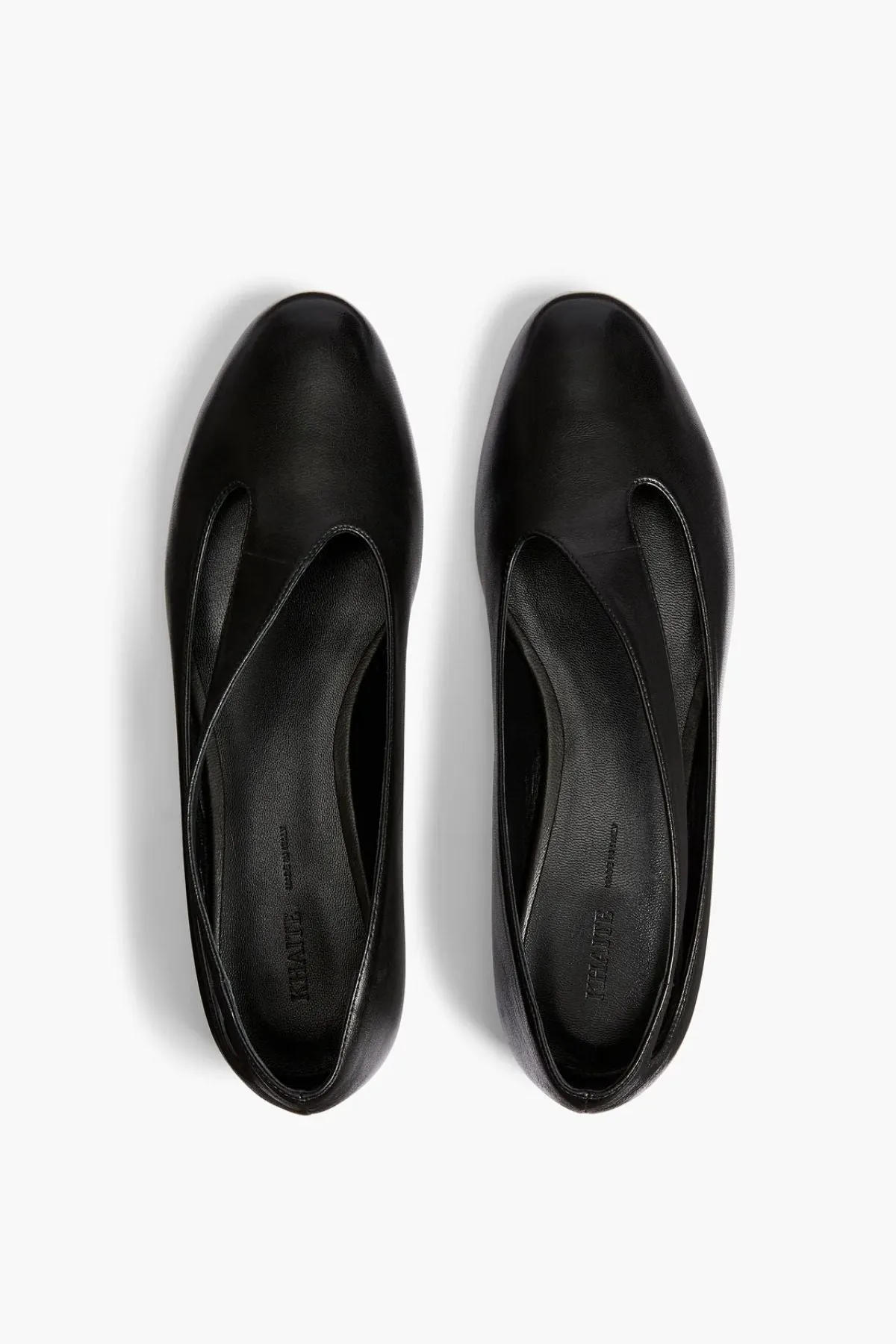 KHAITE Diana Flat - Black