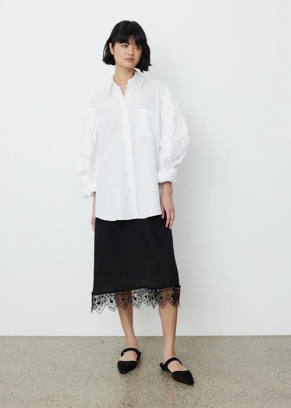 Masculine Shirt with Signature Sleeve