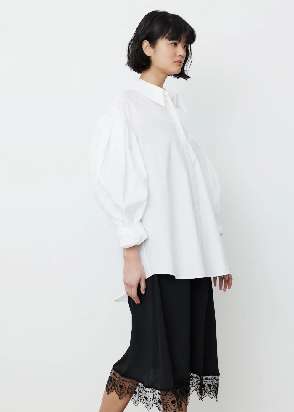 Masculine Shirt with Signature Sleeve