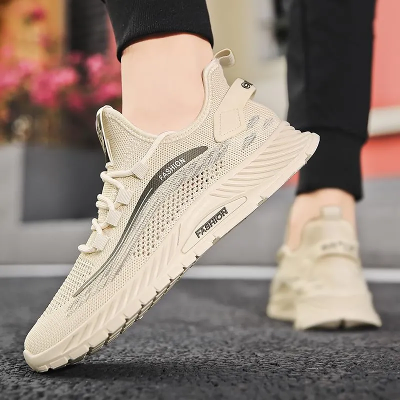 Men's Slip On Fashion Sneakers Comfortable Casual Hands Free Non Slip Workout Shoes Lightweight Breathable Running Walking Tennis Shoes