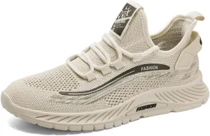 Men's Slip On Fashion Sneakers Comfortable Casual Hands Free Non Slip Workout Shoes Lightweight Breathable Running Walking Tennis Shoes