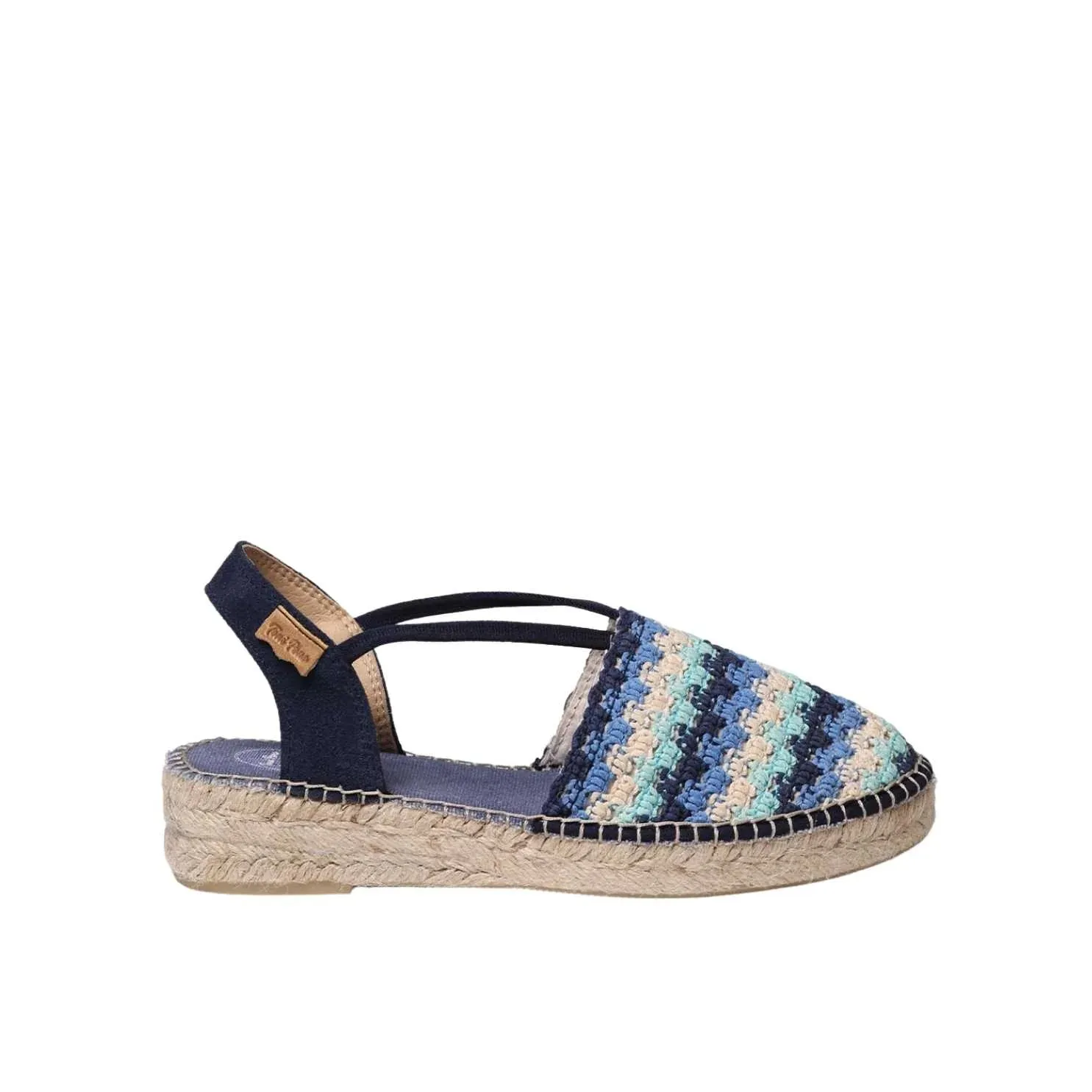 Multicolored Cotton Blend Espadrilles For Women - Emilia