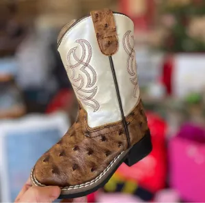 OLD WEST OST PRINT SQ TOE INFANT BOOT