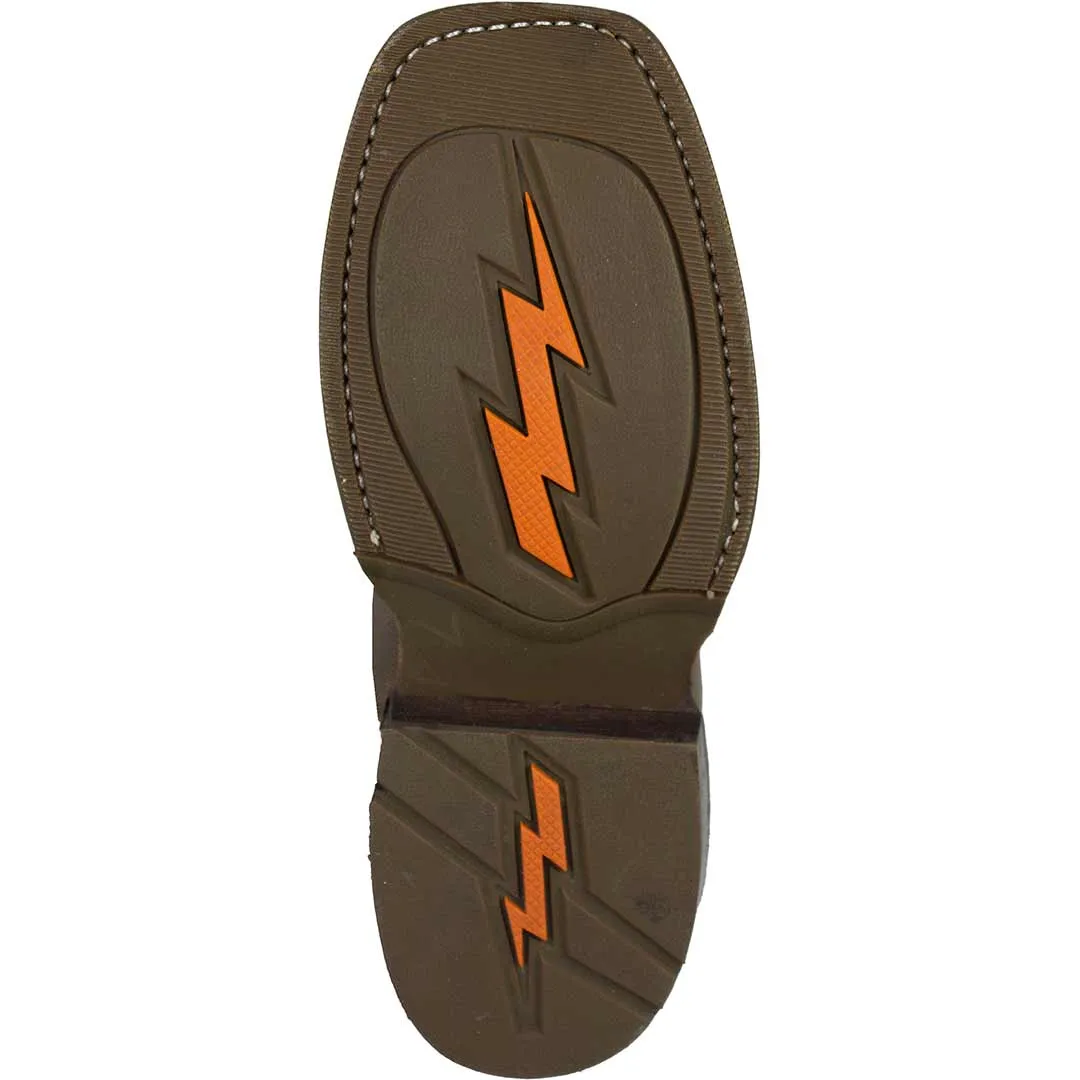 Old West Youth Square Toe Cowboy Boots