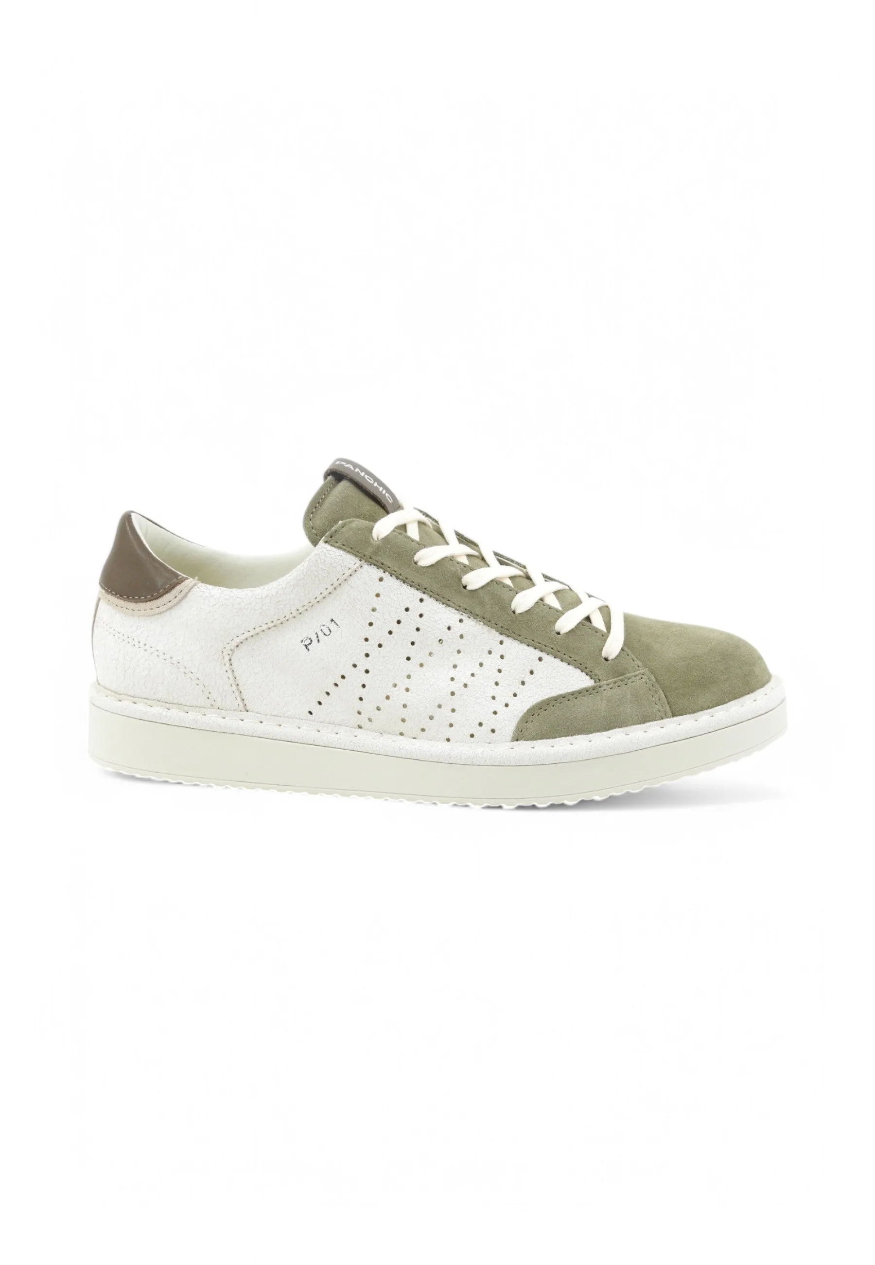 PAN CHIC Sneakers Uomo Bianco Verde P01M022-01342218-PE25