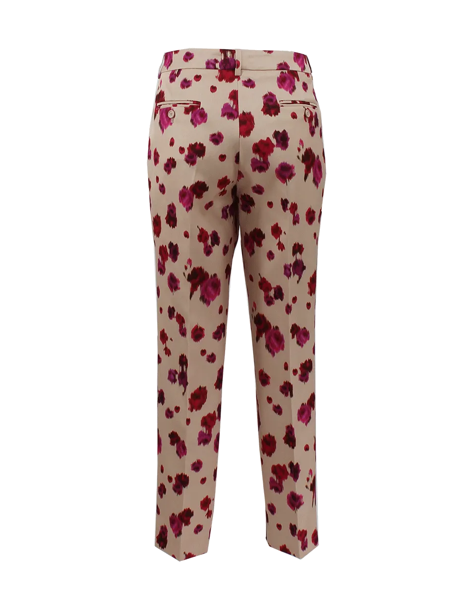 Pansy Print Samantha Pant