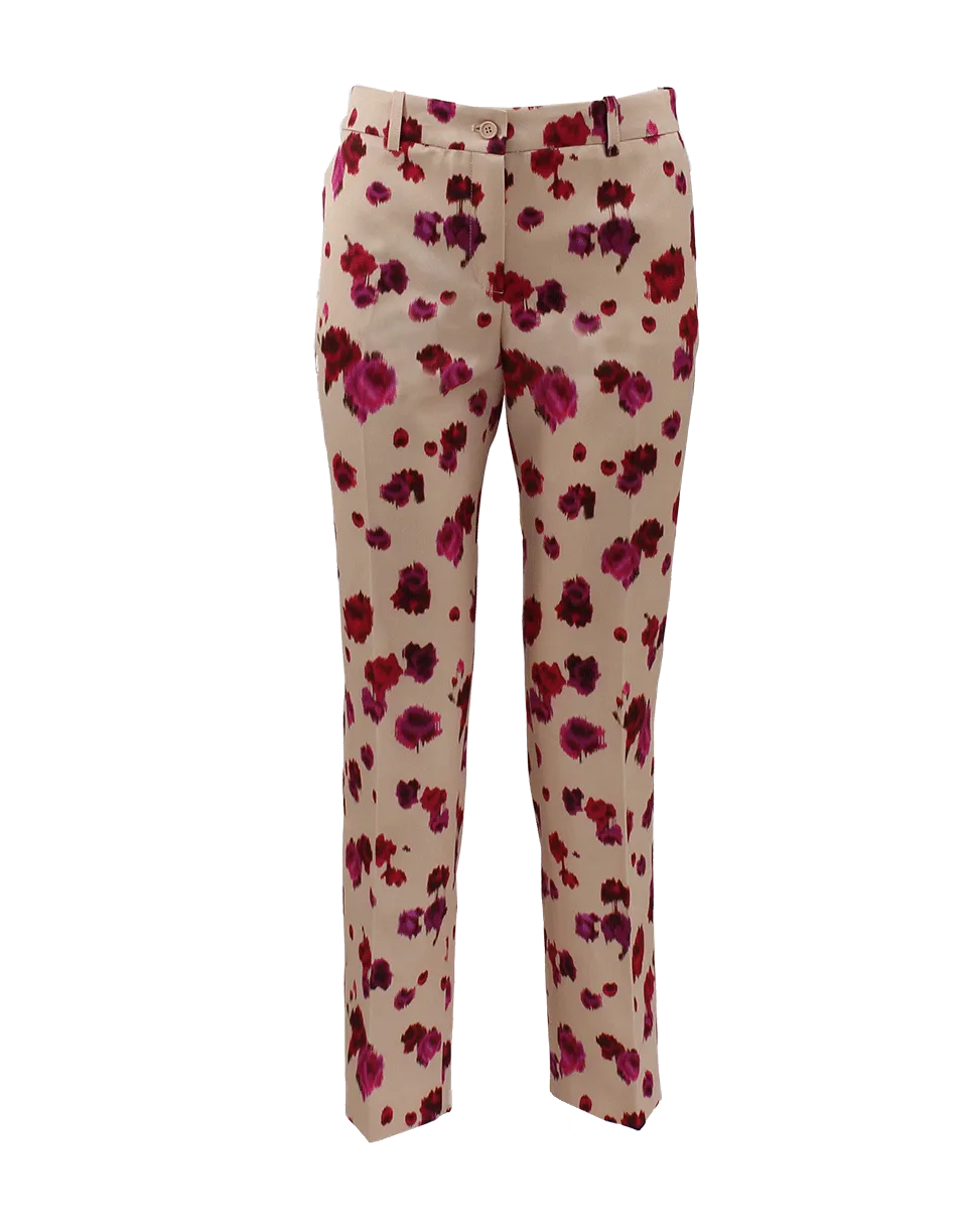 Pansy Print Samantha Pant