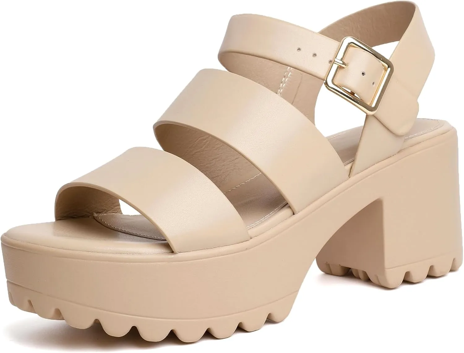 Platform Sandals Espadrilles Mules for Women Wedge Open Toe Slip On Sandals Raffia Womens Slides Shoes for Summer Vacation Beach Casual