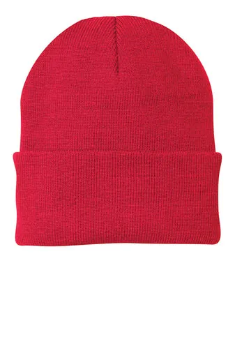 Port & Company Knit Cap - Red