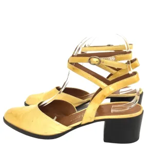 Ralph Lauren Yellow Heels
