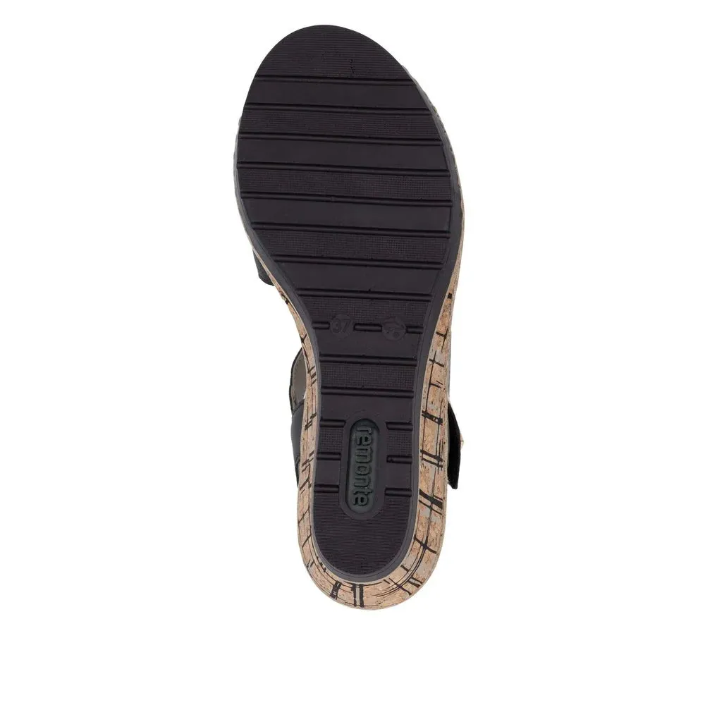 REMONTE- WOMEN'S R6266-00 SANDAL