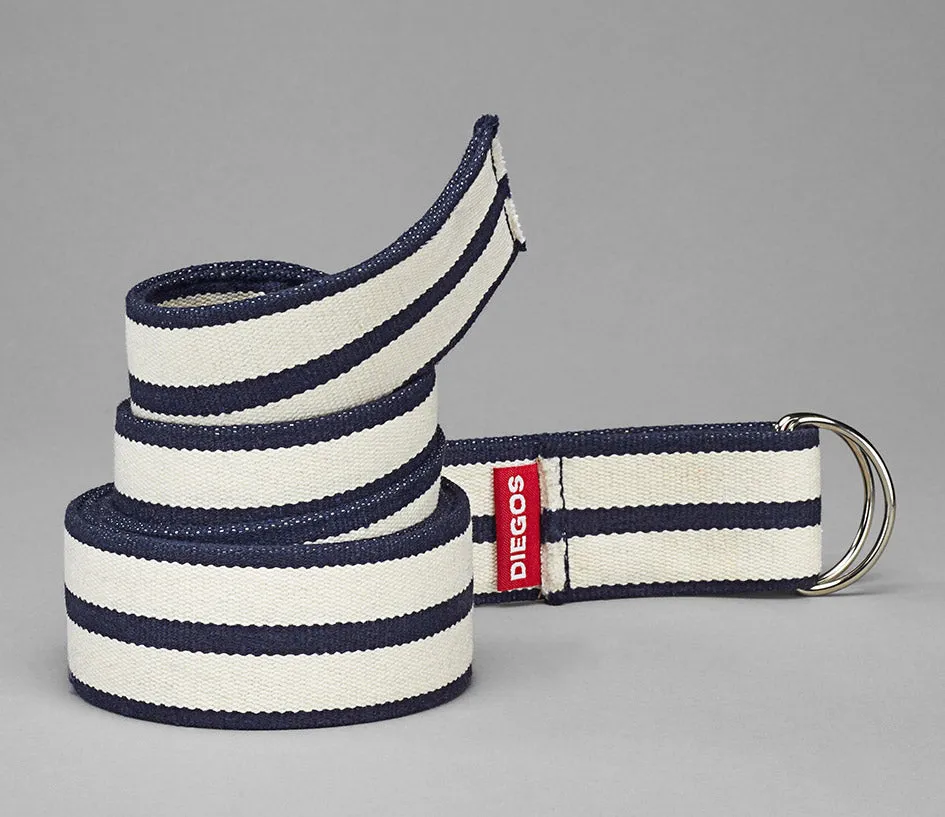 Sailor navy stripes espadrille canvas