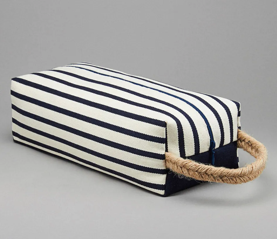 Sailor navy stripes espadrille canvas