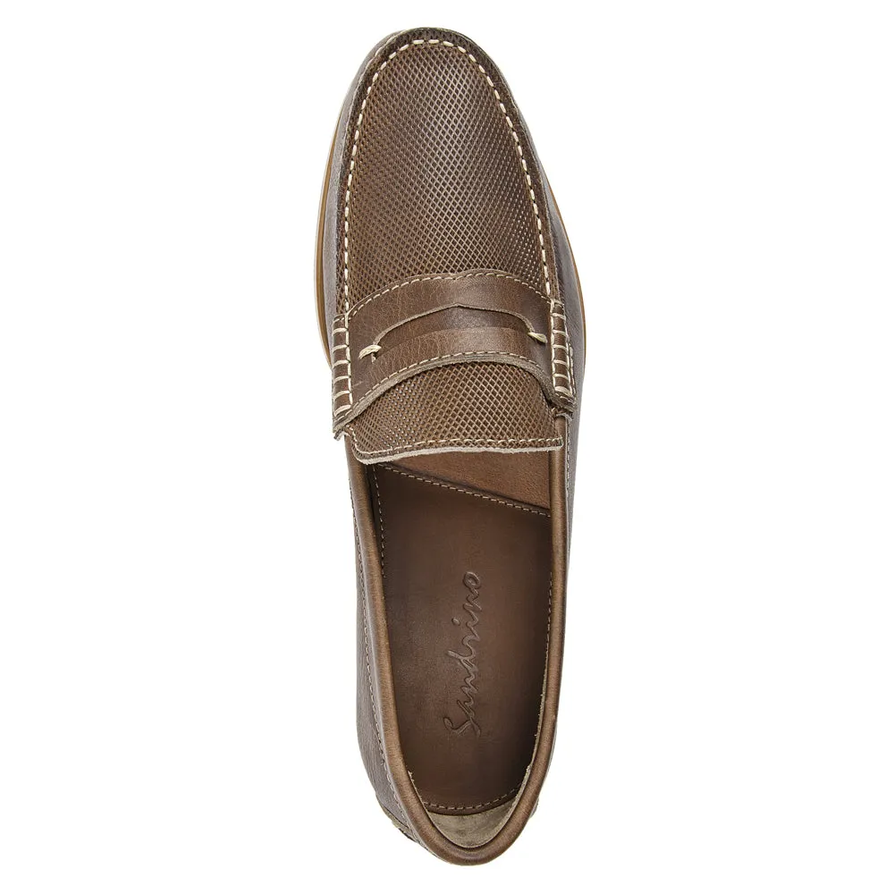 Sandro Moscoloni Jeromy Mocc Toe Handsewn Fancy Vamp Slip On