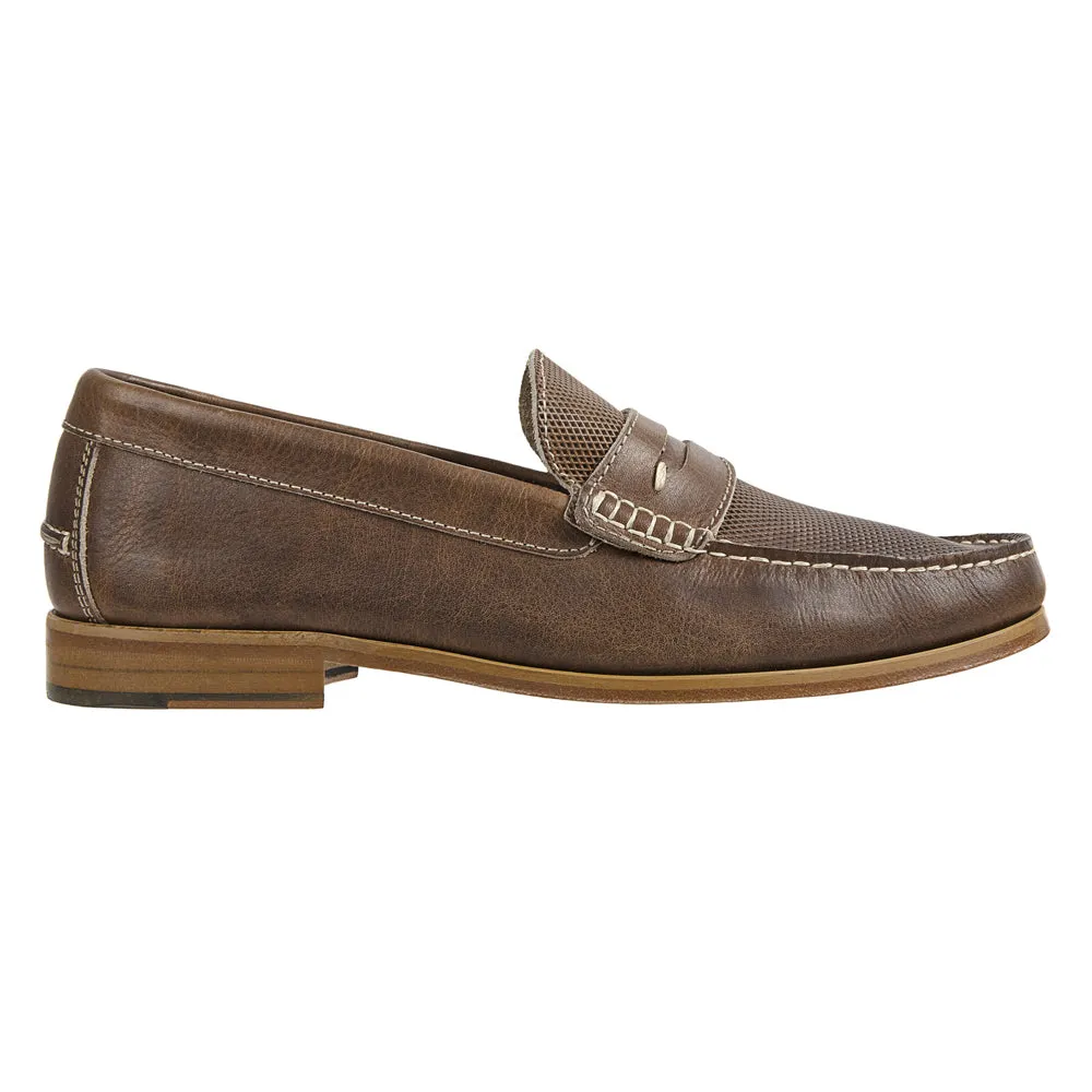 Sandro Moscoloni Jeromy Mocc Toe Handsewn Fancy Vamp Slip On
