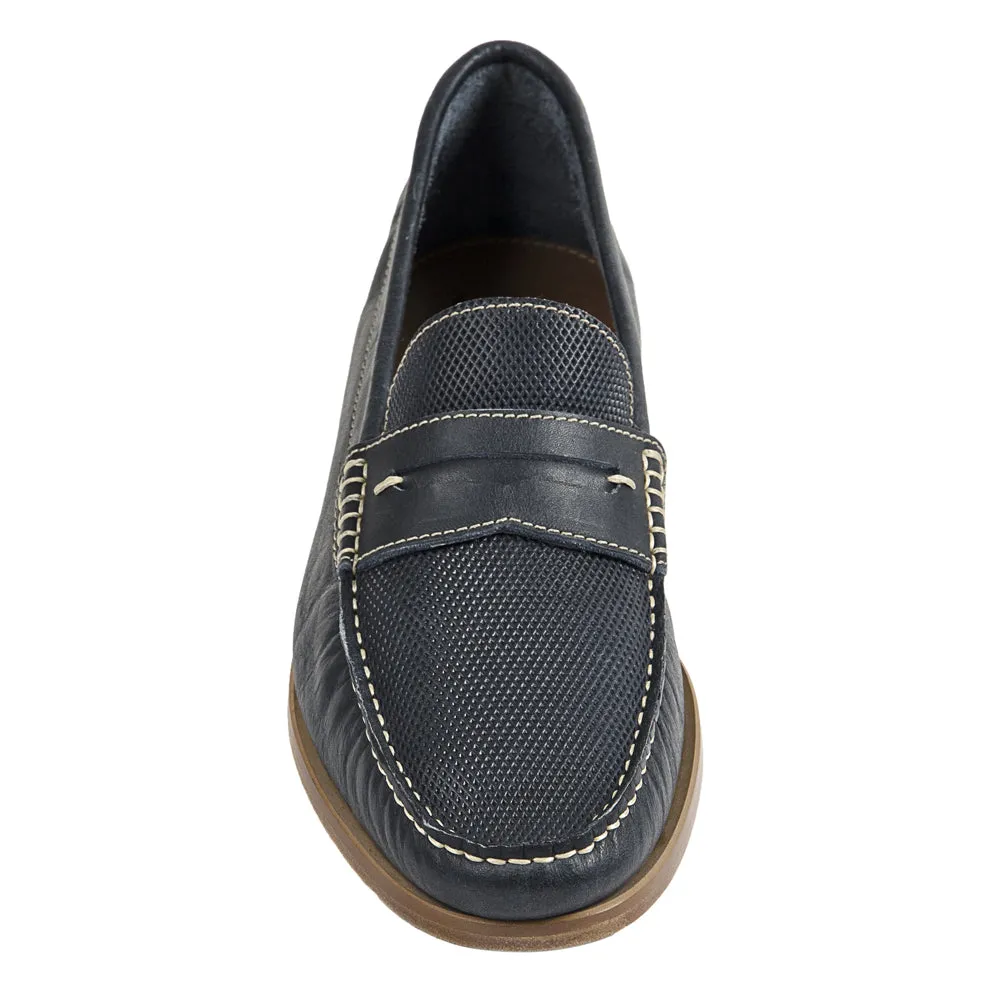 Sandro Moscoloni Jeromy Mocc Toe Handsewn Fancy Vamp Slip On